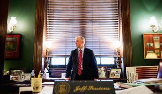&#39;ONE OF THE STRONGEST VOICES&#39; Sen. Jeff Sessions, Alabama Republican, stands tall among conservative groups such as the Tea Party Nation, the American Conservative Union and the Club for Growth. (Andrew Harnik/The Washington Times)