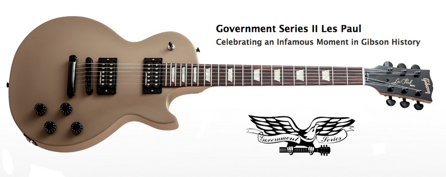 Government Series II Les Paul (Gibson)