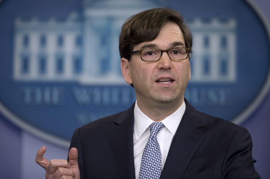 Chairman of the Council of Economic Advisers Jason Furman speaks during the daily news briefing at the White House in Washington on Feb. 4, 2014. (Associated Press) **FILE**