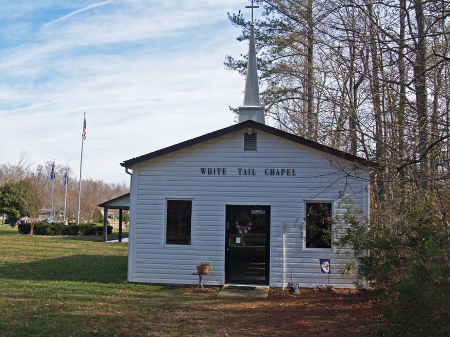 The White Tail Chapel in Ivor, Va. (whitetailresort.org)