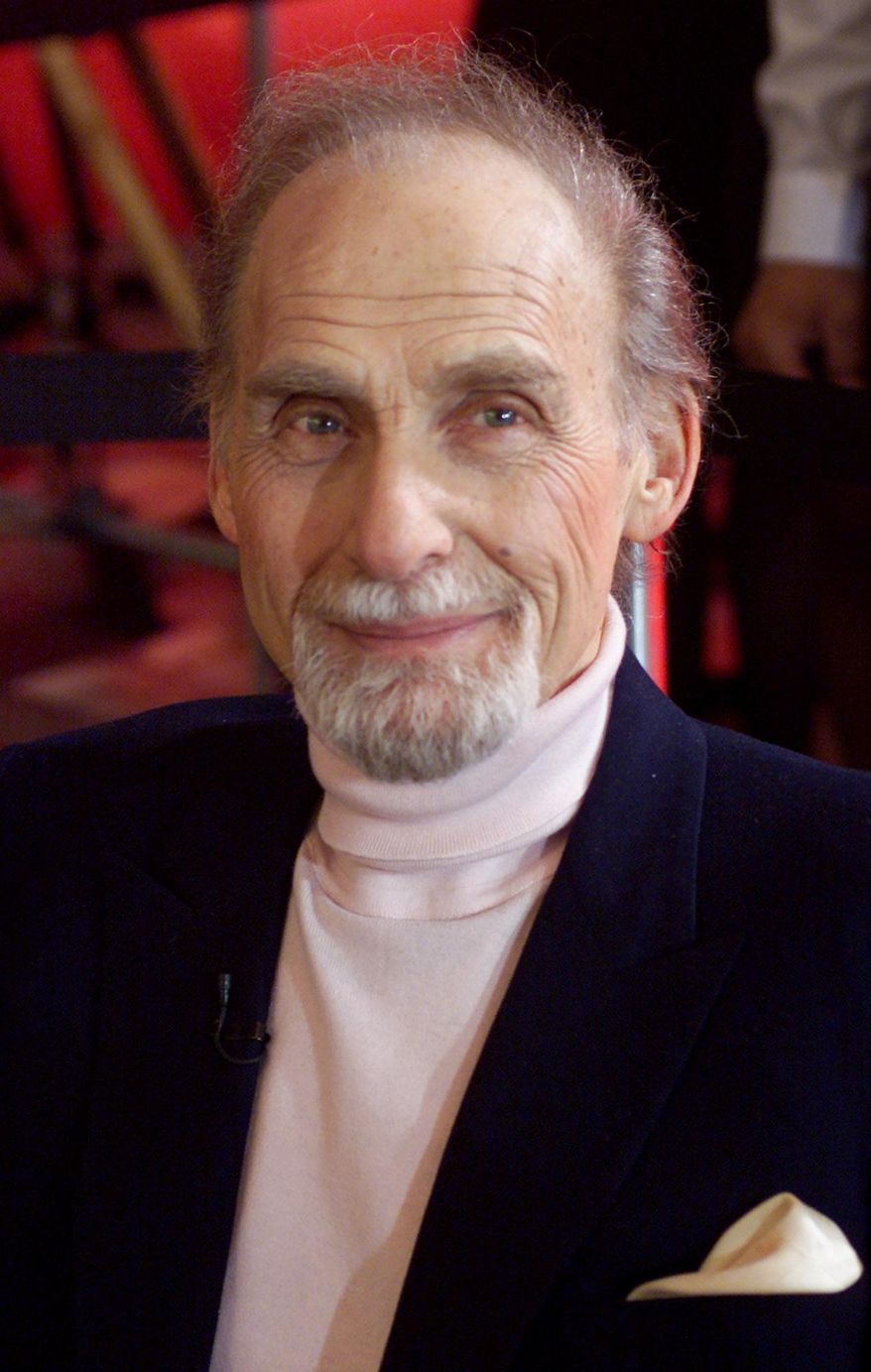 FILE - This Oct. 25, 1999 file photo shows Sid Caesar in New York. Caesar, whose sketches lit up 1950s television with zany humor, died Wednesday, Feb. 12, 2014. He was 91. (AP Photo/Richard Drew, File)