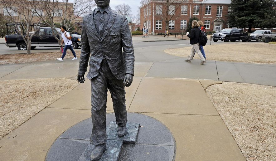 The University of Mississippi campus in Oxford, Miss. (AP Photo/The Daily Mississippian, Thomas Graning)