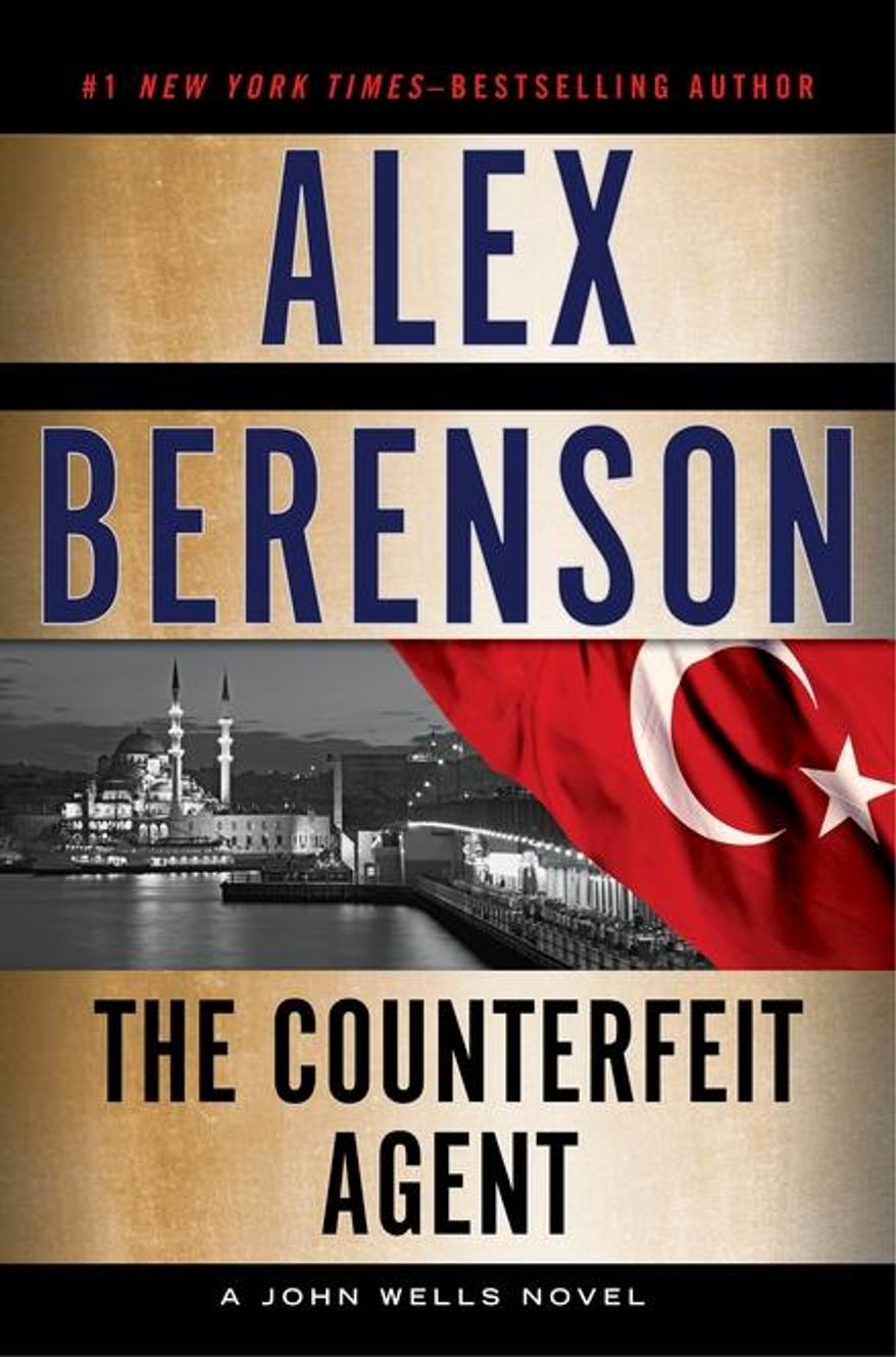 This book cover image released by Putnam shows &amp;quot;The Counterfeit Agent,&amp;quot; by Alex Berenson. (AP Photo/Putnam)