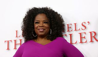 FILE - In this Aug. 12, 2013 file photo, Oprah Winfrey arrives at the Los Angeles premiere of &amp;quot;Lee Daniels&#39; The Butler&amp;quot; at the Regal Cinemas L.A. Live Stadium 14, in Los Angeles. Winfrey is paying tribute to the late Nelson Mandela at the NAACP Image Awards on Saturday, Feb. 22, 2014. &amp;quot;12 Years a Slave,&amp;quot; &amp;quot;Lee Daniels&#39; The Butler,&amp;quot; &amp;quot;Fruitvale Station,&amp;quot; &#39;&#39;Mandela: Long Walk to Freedom&amp;quot; and &amp;quot;The Best Man Holiday&amp;quot; are vying for the outstanding motion picture trophy. (Photo by Matt Sayles/Invision/AP, file)