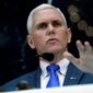 ** FILE ** Gov. Mike Pence, Indiana Republican, said states need to have the &quot;freedom and flexibility to craft policies&quot; on CNN&#39;s &quot;State of the Union.&quot; (Associated Press)