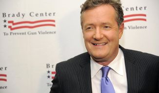 FILE - In this May 7, 2013, file photo, honoree Piers Morgan poses at the Brady Campaign to Prevent Gun Violence Los Angeles Gala at The Beverly Hills Hotel in Beverly Hills, Calif. CNN said Sunday, Feb. 23, 2014, that the prime-time talk show &amp;quot;Piers Morgan Live&amp;quot; is coming to an end and that the show&#39;s final airdate has yet to be determined. (Photo by Chris Pizzello/Invision/AP, File)