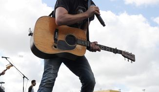 Dierks Bentley takes another artistic gamble by delving into love of family and the darker side of life on his seventh major-label studio album, &quot;Riser.&quot; His off-center introspectiveness, however, is lightened up with the goofy country party song &quot;Back Porch&quot; as well as &quot;Drunk on a Plane.&quot; (Invision via associated press)