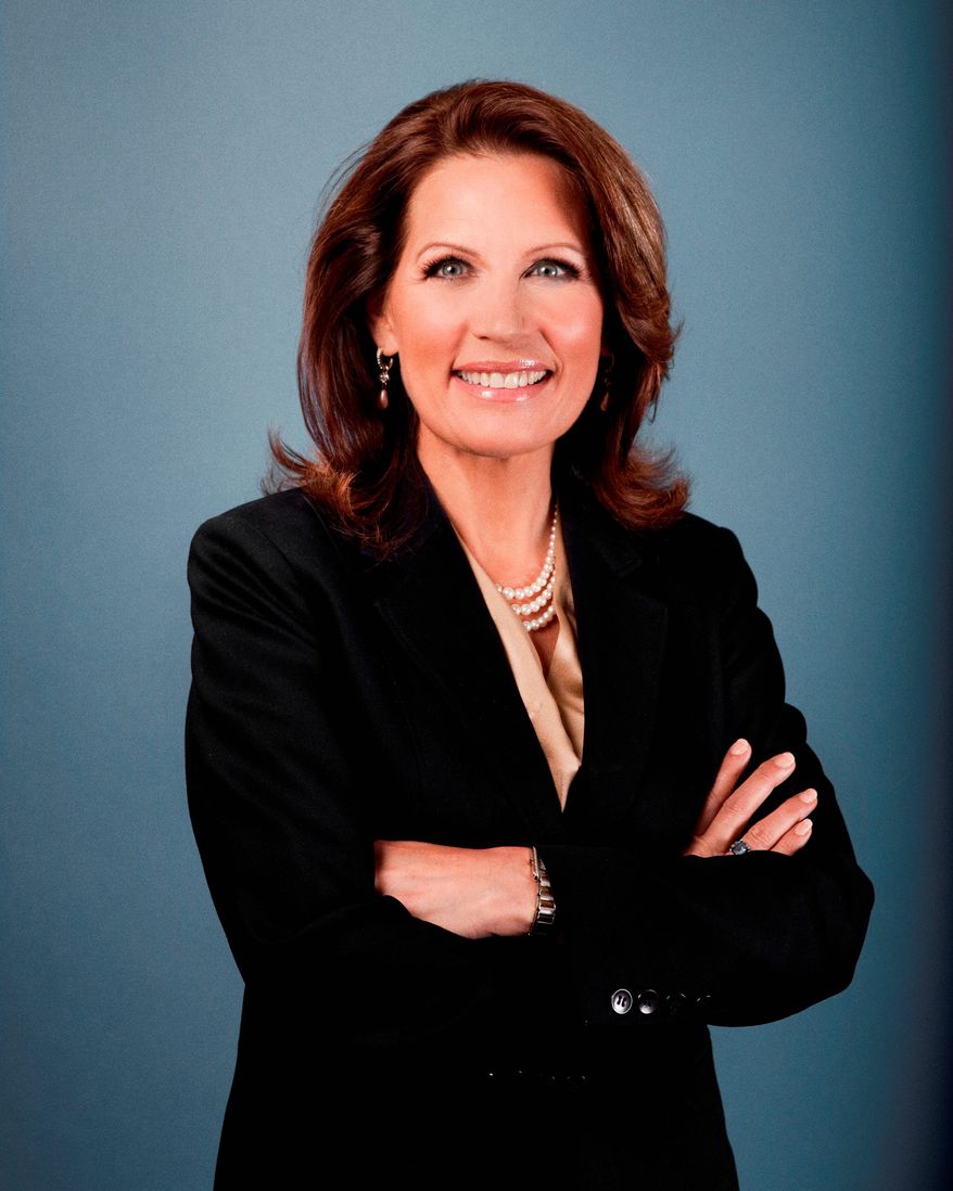 Rep. Michele Bachmann is among 10 lawmakers who will assemble to celebrate the tea party on Thursday, marking the grass root movement's fifth anniversary. (Associated Press)