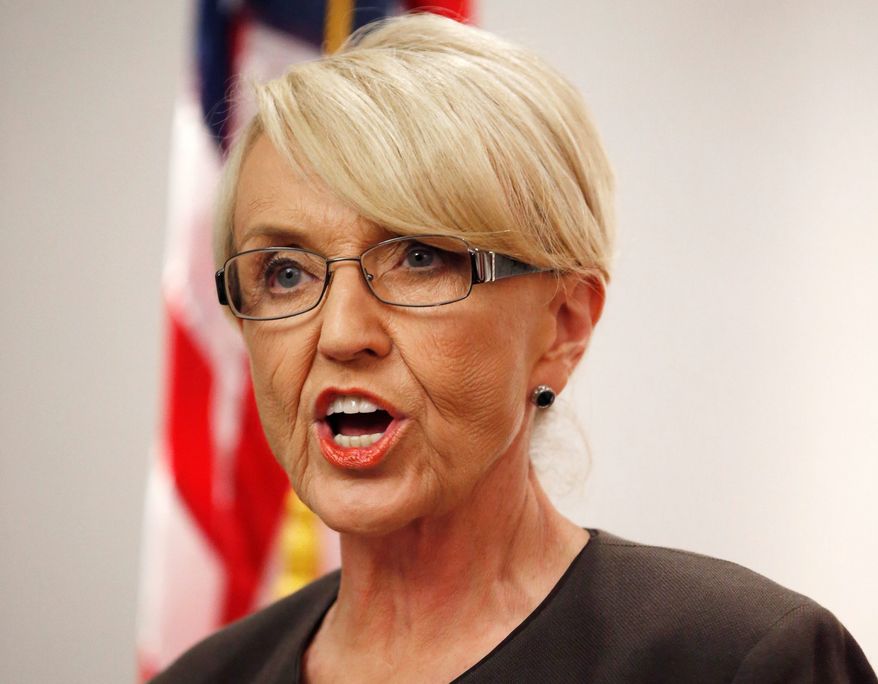 The uproar over the decision by Arizona Gov. Jan Brewer on Wednesday to veto the religious freedom bill in her home state will have a chilling effect on a handful of similar bills making their way through other state legislatures. (Associated Press)