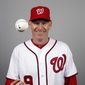 This is a 2014 photo of manager Matt Williams of the Washington Nationals baseball team. This image reflects the Nationals active roster as of, Sunday, Feb. 23, 2014, when this image was taken. (AP Photo/Alex Brandon)