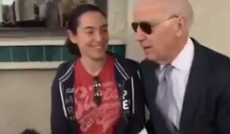 Vice President Joe Biden accidentally tried to pitch Obamacare to a Canadian tourist during a surprise stop at an Arizona restaurant on Friday. (KTVK)