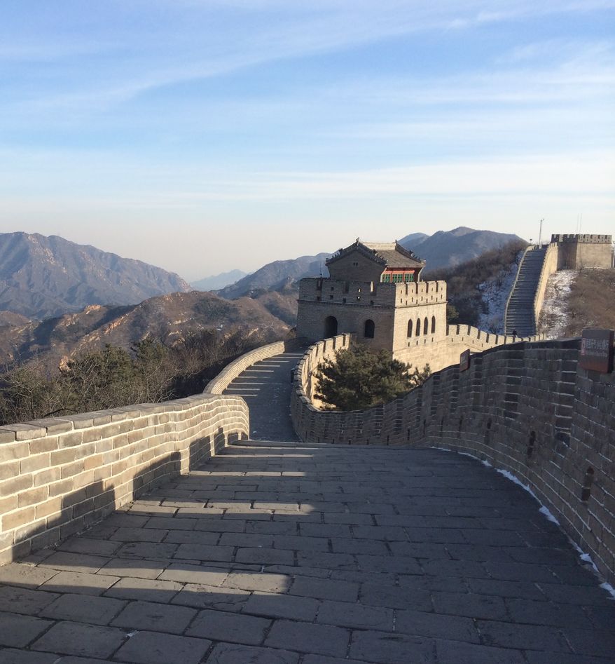 Chinese authorities have established a designated graffiti area on the Great Wall in efforts to curb tourists from further damaging the ancient monument. (The Washington Times: Jessica Chasmar)