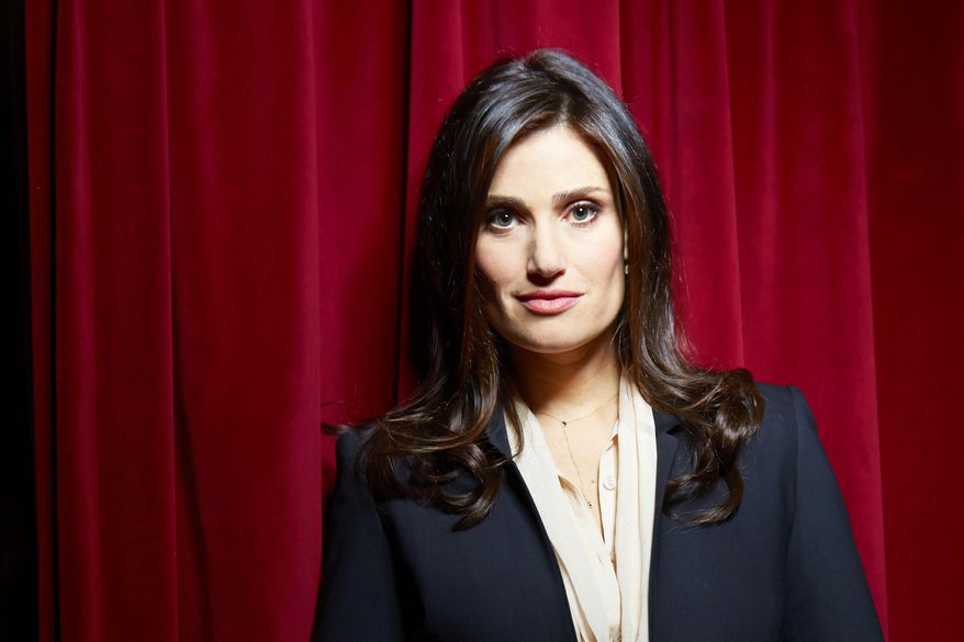 This Tuesday, Feb. 25, 2014 photo shows Tony Award winning actress, singer and songwriter, Idina Menzel, in New York. Menzel performed the Oscar award-winning song "Let It Go" from the "Frozen" soundtrack at the Academy Awards. (Photo by Dan Hallman/Invision/AP)