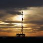 This Feb. 17, 2014 photo shows a drilling rig in Howard county, Texas as the sun sets. The federal Occupational Safety and Health Administration keeps a list of &amp;quot;the worst of the worst&amp;quot; employers in the nation and drilling companies with multiple fatalities should be on it, safety experts say. (AP Photo/Houston Chronicle, James Nielsen)
