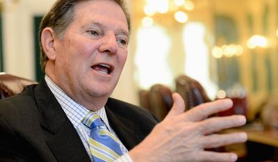 Lesson: &quot;Power makes you arrogant, if you&#39;re not careful,&quot; says former House Majority Leader Tom DeLay, who considers himself a better person now. (Andrew Harnik/The Washington Times)