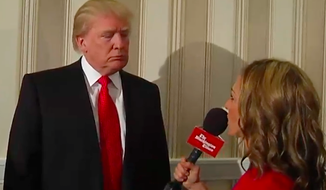 Donald Trump, the real estate developer, interviewed by Emily Miller at CPAC 2014. 