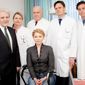 In this picture publicly provided by the Charite hospital in Berlin, former Ukrainian Prime Minister Yulia Tymoshenko , center,  poses  with her doctors  Professor  Karl Max Einhaeupl , left,  CEO of the Charite Hospital and doctors from left :  Dr. Anett Reisshauer , Professor  Nobert Haas, Professor Matthias Endres, and Professor Peter Vajkoczy in the Charite Hospital in Berlin, Germany,  on Saturday March 8,  2014.  Ukraine&#39;s former prime minister, Yulia Tymoshenko, has started medical treatment at Berlin&#39;s Charite hospital after arriving late Friday, but doctors treating her say it&#39;s too soon to say how long this will take. (AP Photo/ho/Charite Universitaetsmedizin Berlin) MANDATORY CREDIT