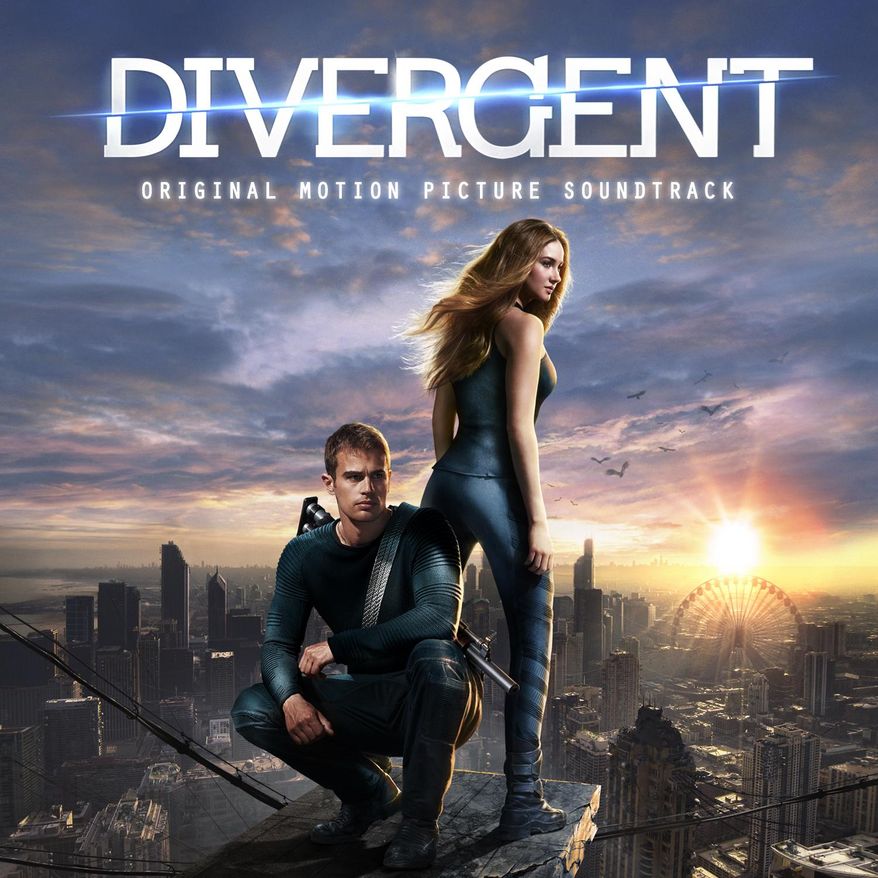 This CD cover image released by Interscope Records shows the motion picture soundtrack for "Divergent. (AP Photo/Interscope Records)
