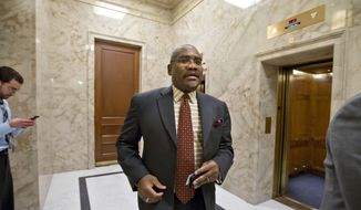 Rep. Gregory W. Meeks, New York Democrat, at the Capitol in Washington on Jan. 15, 2013. (Associated Press) ** FILE **