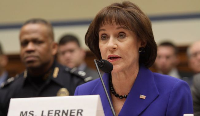House Oversight Committee Republicans&#x27; new report accuses Lois G. Lerner of &quot;reckless handling&quot; of sensitive taxpayer information because she forwarded it from her government account to a private email. (Associated Press)