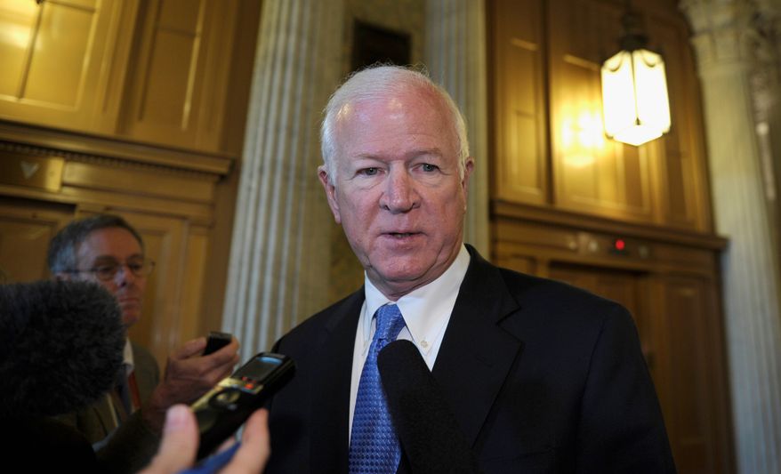 ** FILE ** Sen. Saxby Chambliss, Georgia Republican. (Associated Press photographs)