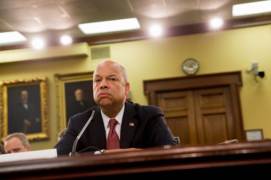 Homeland Security Secretary Jeh Johnson, testifying on the fiscal year 2015 budget Tuesday, said that instead of random deportations, the administration is prioritizing on illegal immigrants they think deserve deportation. (Associated Press)
