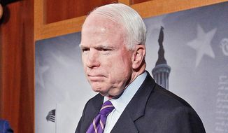 **FILE** Sen. John McCain, Arizona Republican (Associated Press)