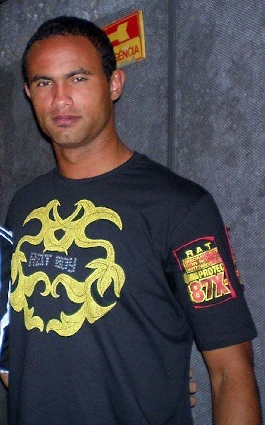 Bruno Fernandes de Souza, 28, confessed to ordering the kidnapping and murder of his ex-girlfriend Eliza Samudio, 25, last March because he was tired of paying her child support. Her dead body was dismembered and allegedly fed to dogs. (Wikimedia Commons)