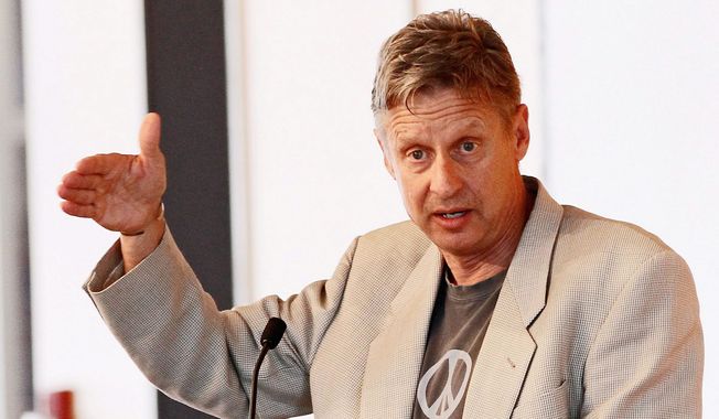Gary Johnson, the Libertarian presidential hopeful, heads to Twitter on Tuesday for a Tweet Chat at 9 p.m. ET, he says, for his 122,000 followers and anyone else. (The Washington Times)