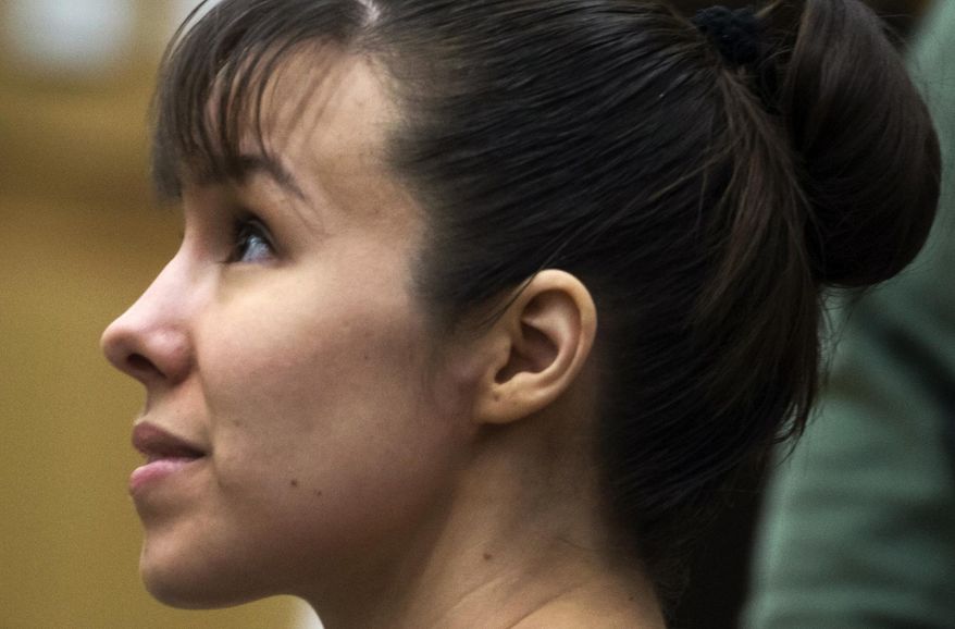FILE - In this July 16, 2013 file photo, convicted murderer Jodi Arias appears for a hearing in Maricopa County Superior Court in Phoenix. Arias' second penalty phase trial has been scheduled to begin in September, 2014. The 33-year-old former waitress was convicted of first-degree murder in May for the June 2008 killing of her one-time boyfriend in Arizona, but jurors couldn't reach a decision on a sentence. (AP Photo/The Arizona Republic, Mark Henle, Pool, File)