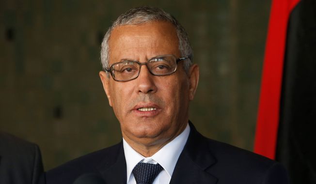 The Libyan parliament voted to oust Prime Minister Ali Zeidan last week over anger at the failure to stop rebels from independently exporting oil. (Associated Press)