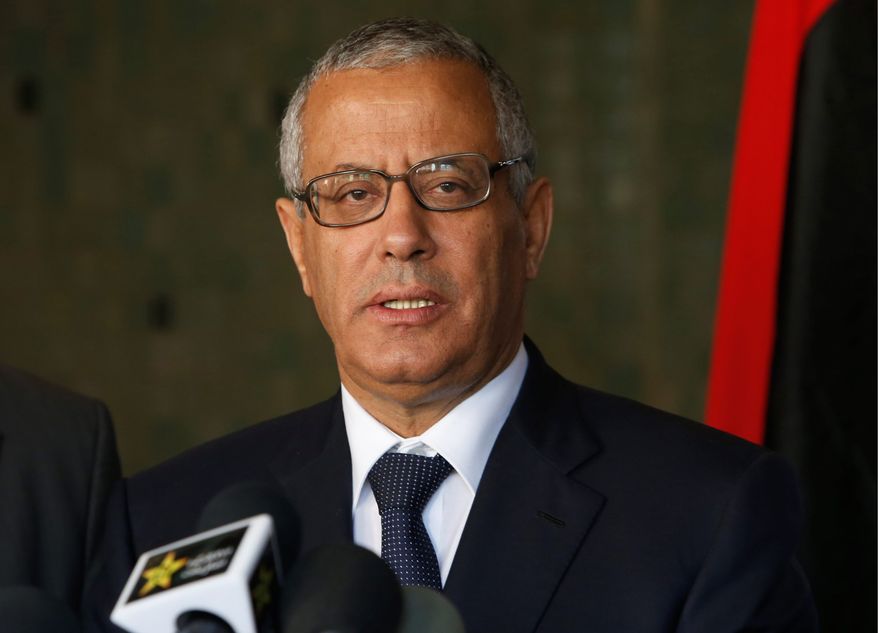 The Libyan parliament voted to oust Prime Minister Ali Zeidan last week over anger at the failure to stop rebels from independently exporting oil. (Associated Press)