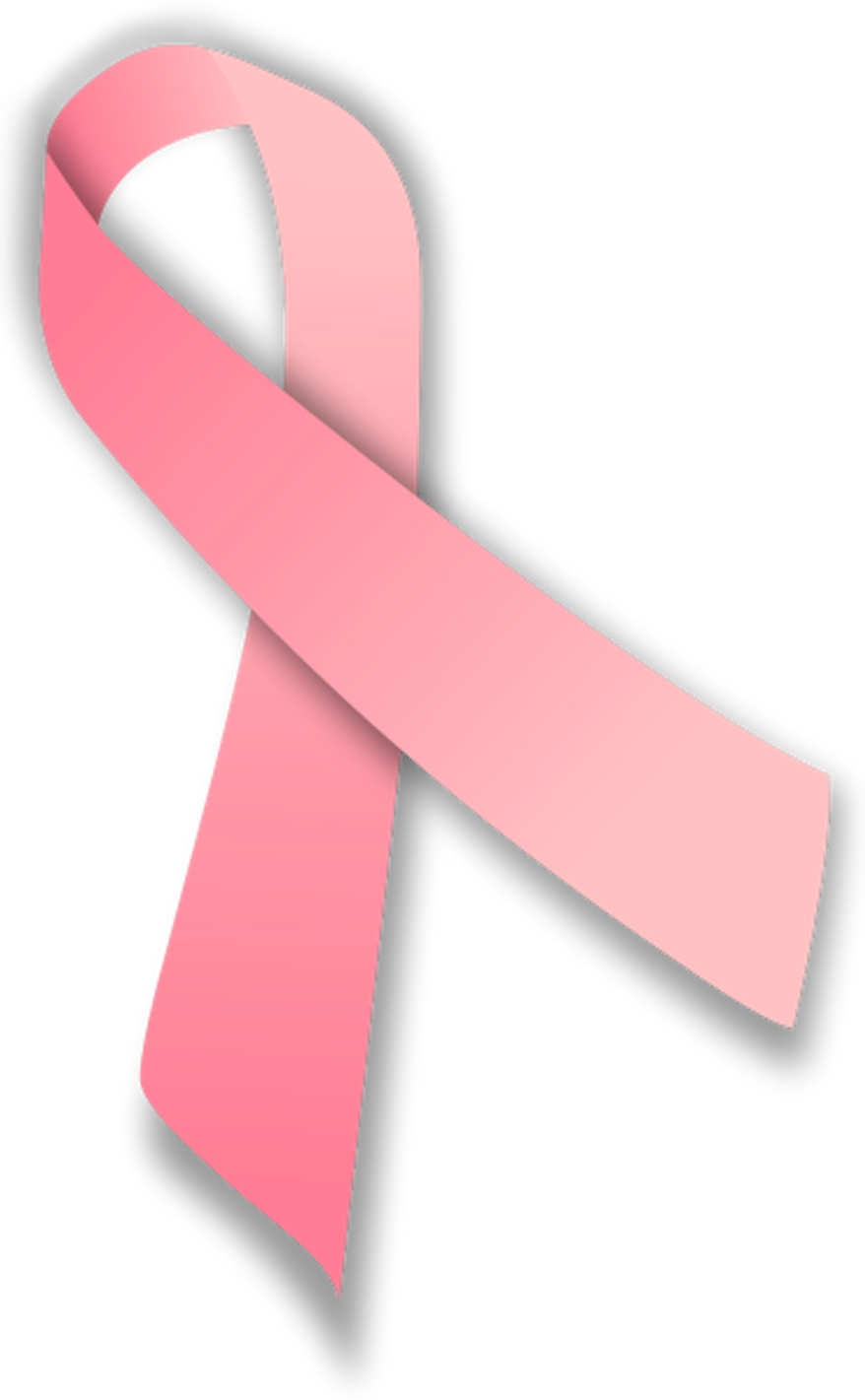The pink ribbon is a symbol of survival against breast cancer. (Wikimedia Commons)