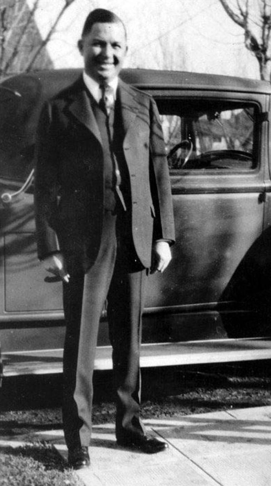 This undated photo shows Reno banker Roy Frisch, who disappeared in 1934. His whereabouts remain one of the city's greatest unsolved mysteries. (AP Photo/The Reno Gazette-Journal) NO SALES; NEVADA APPEAL OUT; SOUTH RENO WEEKLY OUT