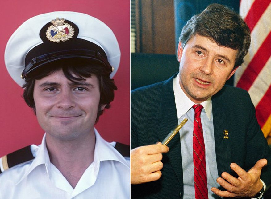 Fred Grandy, a former actor best known for his role as "Gopher" on the The Love Boat and who later became a member of the U.S. House of Representatives from Iowa.