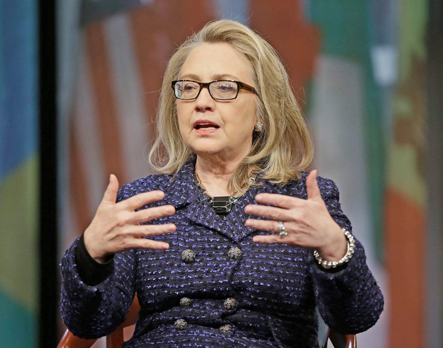 Hillary Clinton Associated Press photo