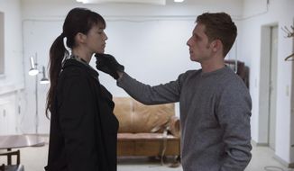 This image released by Magnolia Pictures shows Charlotte Gainsbourg, left, and Jamie Bell in a scene from &amp;quot;Nymphomaniac.&amp;quot; (AP Photo/Magnolia Pictures, Christian Geisnaes)