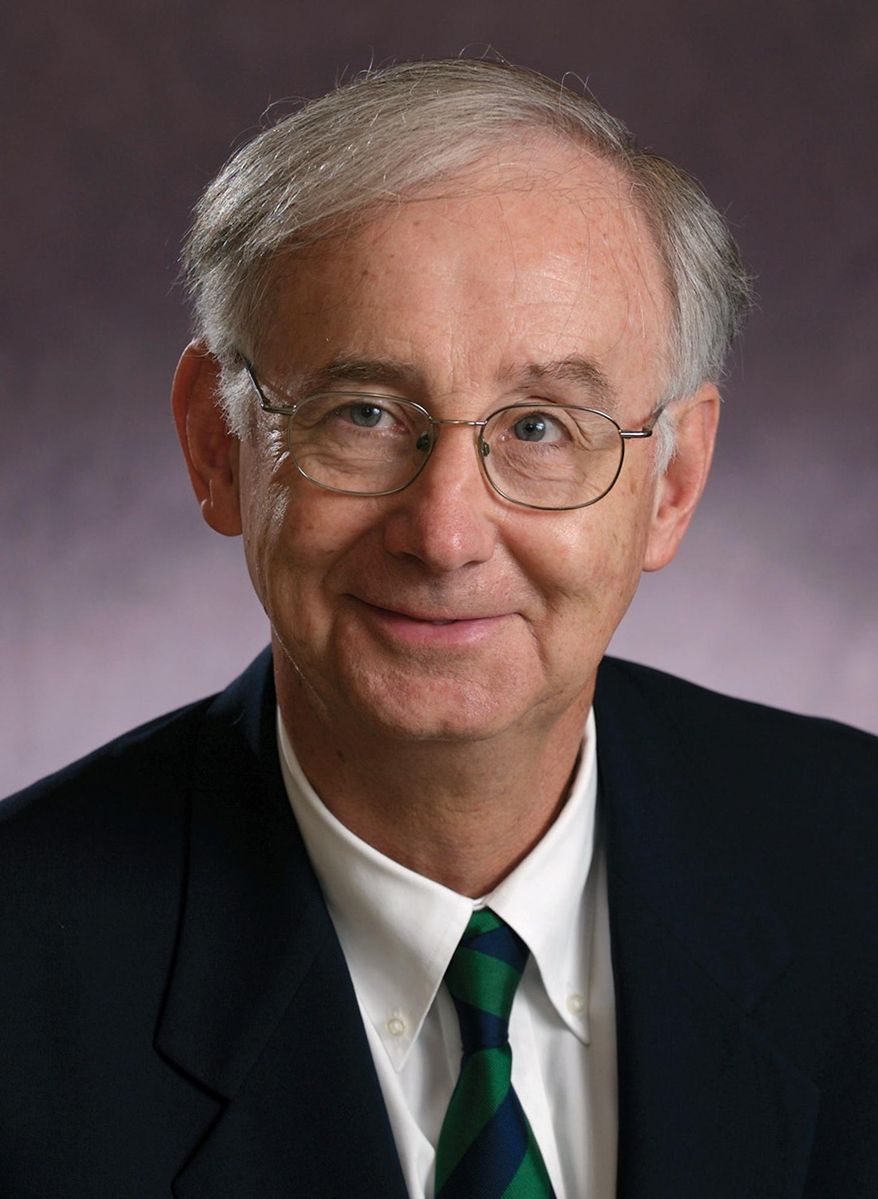This undated photo provided by Eastern Illinois University in Charleston, Ill., shows university President Bill Perry. Perry announced Thursday, March 27, 2014, that he plans to retire in 2015, stepping down from the post when his contract expires next June. He joined the university in Charleston in 2007 after spending more than 30 years working at Texas A&M University. (AP Photo/Courtesy of Eastern Illinois University)