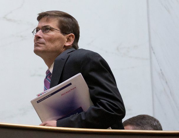 Former Deputy CIA Director Michael Morell is slated to testify on Wednesday on a series of secure video teleconferences during the days immediately following the Sept. 11, 2012 Benghazi attacks. (Associated Press)