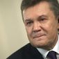 Ousted Ukrainian President Viktor Yanukovych reacts during an interview with The Associated Press, in Rostov-on-Don, Russia, on Wednesday, April 2, 2014. Yanukovych says the annexation of Crimea was a tragedy and he would have done everything possible to prevent it, had he remained in power. (AP Photo/Ivan Sekretarev)