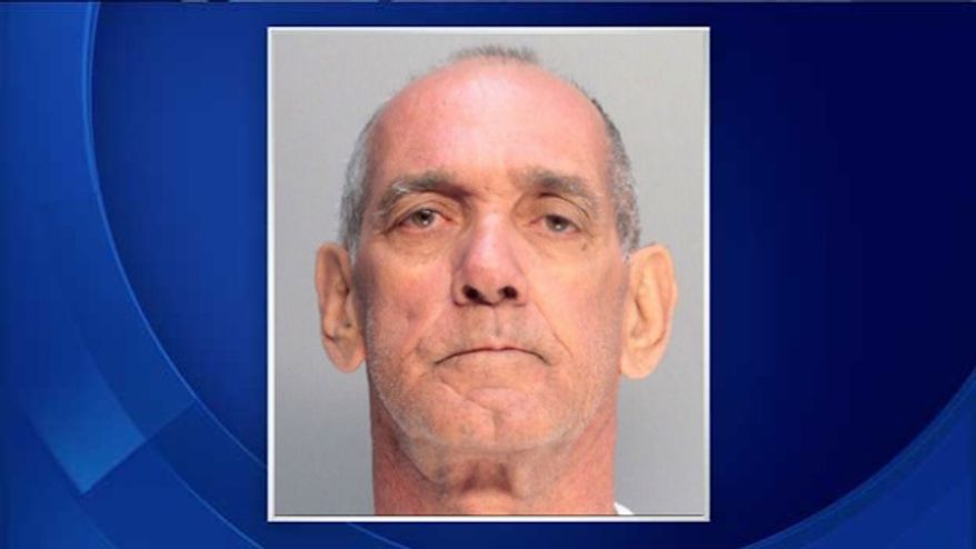 Braulio Valenzuela-Villanueva, 73, is accused of trying to burn his neighbor's trailer home down with eight children and two adults inside. (Miami-Dade Corrections)