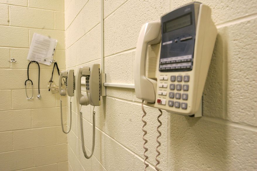 FILE - In this Nov. 2005, file photo a stethoscope hands on a wall next to a bank of phones in a room next to the death chamber at the Southern Ohio Correctional Facility in Lucasville, Ohio. An Associated Press survey of the nation's 32 death penalty states found that the vast majority refuse to disclose the source of their execution drugs. While Ohio has been open about drugs purchased for executions, those cloaked in secrecy include states with some of the most active death chambers, Texas, Florida, Oklahoma and Missouri among them. (AP Photo/Kiichiro Sato, File)