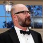 Andrew Sullivan arrives at the White House for the State Dinner hosted by President Barack Obama and first lady Michelle Obama for British Prime Minister David Cameron and his wife Samantha, Wednesday, March 14, 2012. (AP Photo/Charles Dharapak) ** FILE **