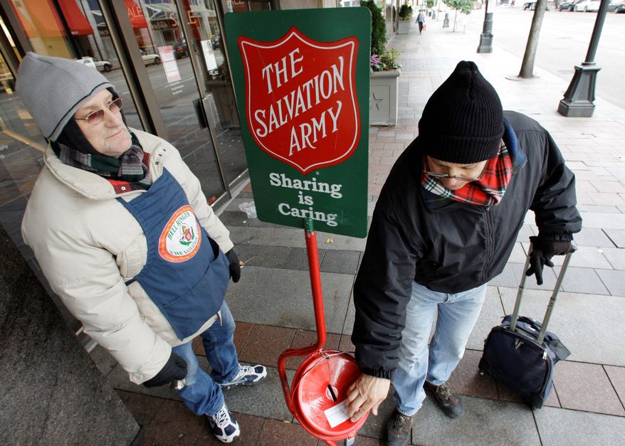 Ever since the economic crash in 2008, not-for-profit organizations report a steady increase in demand for their services from people who can no longer afford clothing, food and shelter. (Associated Press)