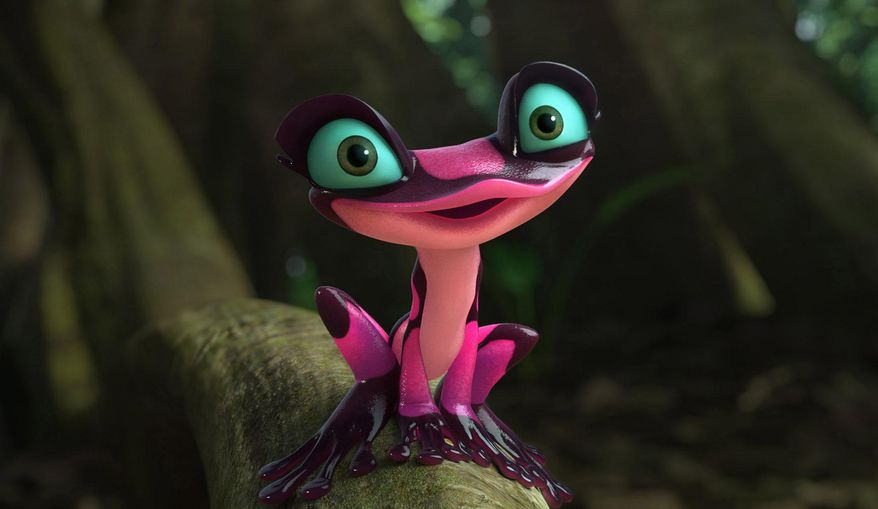 This image released by 20th Century Fox shows Gabi, voiced by Kristin Chenoweth, in a scene from the animated film "Rio 2." (AP Photo/20th Century Fox- Blue Sky Studios)