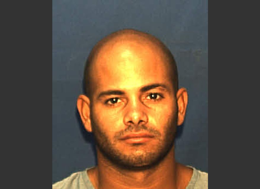 This undated photo provided by the Florida Department of Corrections shows Robert Corchado. Authorities are looking for Corchado in connection with an incident Wednesday, April 9, 2014, where a car smashed into an Orlando, Fla.-area day care, killing a girl and injuring 14 others, at least a dozen of them children, authorities said. (AP Photo/Florida Department of Corrections)