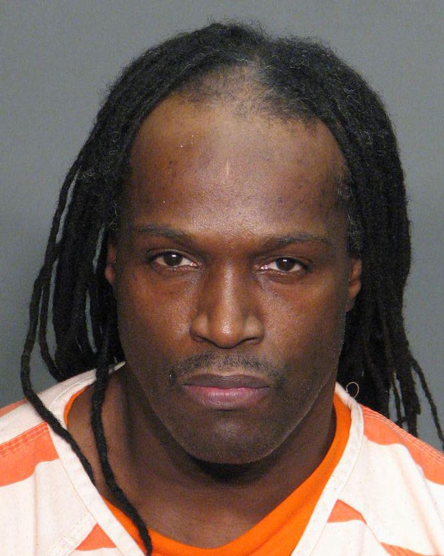 In this undated photo provided by Raleigh/Wake City-County Bureau of Identification Kelvin Melton is shown. Frank Arthur Janssen was rescued by an elite FBI team after he was kidnapped and terrorized for five days. John Strong, the FBI's agent in charge for North Carolina, said the kidnapping was related to Janssen's daughter's prosecution of Melton, who is serving a life sentence for ordering the shooting of a man in 2011. (AP Photo/Raleigh/Wake City-County Bureau of Identification)