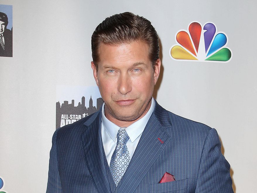 FILE - This Oct. 12, 2012 file image released by Starpix shows contestant Stephen Baldwin posing at the cast announcement for the new "All Star Celebrity Apprentice, in New York. A lawyer for Baldwin says the actor has paid off his New York back taxes with a check for the final $100,000. Baldwin admitted last year that he failed to pay state taxes for 2008, 2009 and 2010. The total, plus interest and penalties, came to $400,000. A Rockland County judge gave Baldwin five years to pay the debt, and said he could avoid probation if he paid the total within one year.  (AP Photo/Starpix, Kristina Bumphrey, file)