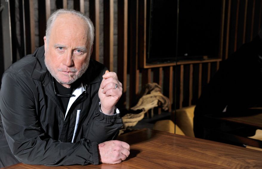 Richard Dreyfuss poses for a photo at The Roosevelt Hotel, on Friday, April 11, 2014 in Los Angeles. (Photo by Katy Winn/Invision/AP)