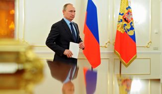 Russian President Vladimir Putin is intent on restoring his nation as a formidable world power, analysts say. &quot;Russia has been a great power for centuries. And it remains one,&quot; he said in a terse but little-noticed acceptance speech when President Boris Yeltsin promoted him to prime minister in 1999. (Associated Press)